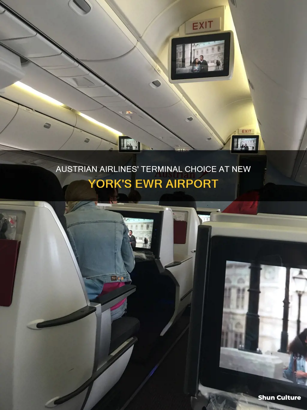 what terminal does austrian land at ewr