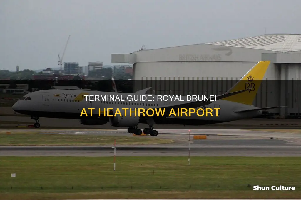 what terminal does royal brunei use at heathrow