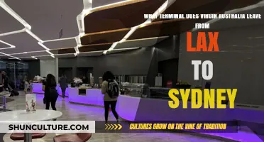 Virgin Australia's LAX to Sydney Terminal Guide: Departure Details