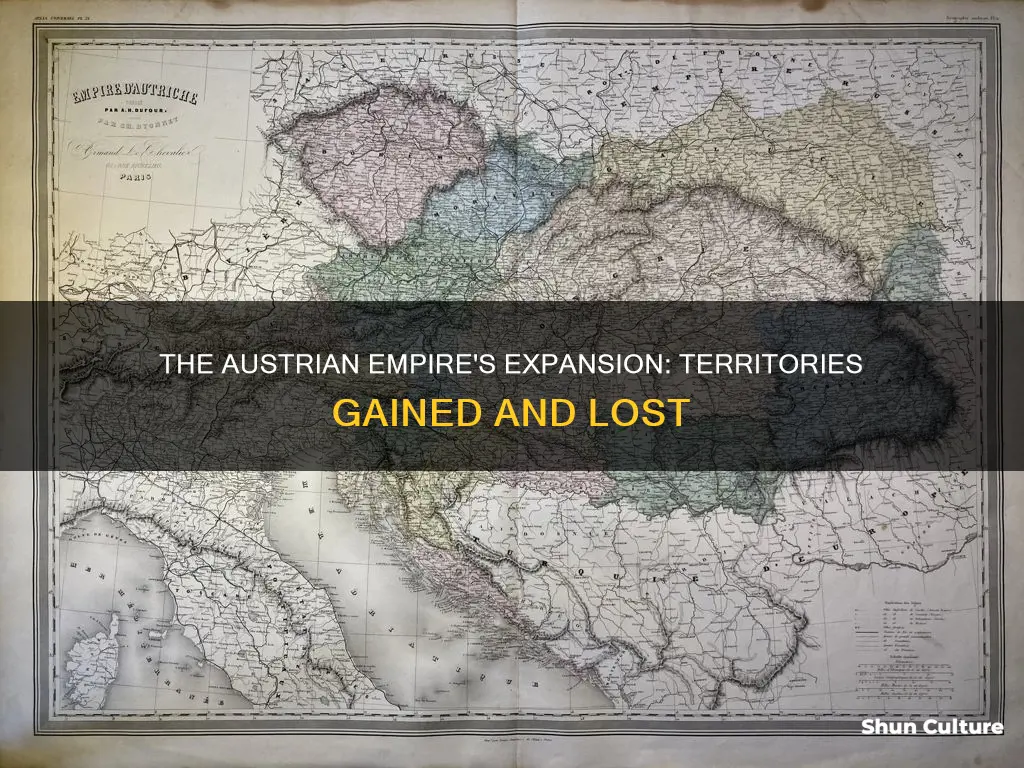 what territories did the austrian empire gain