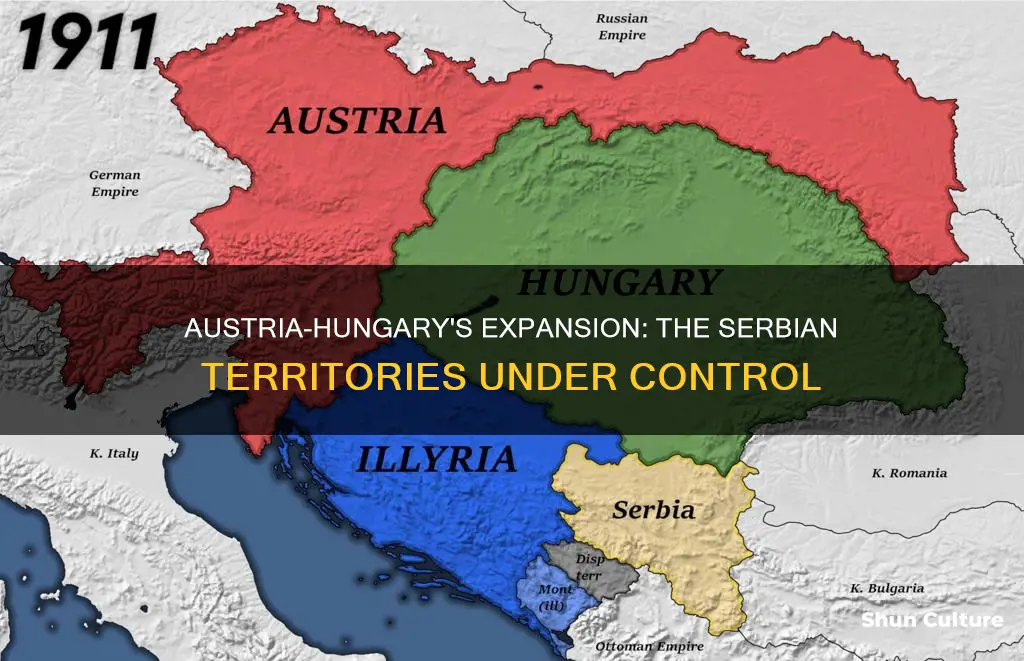 what territory did austria hungary have from serbia