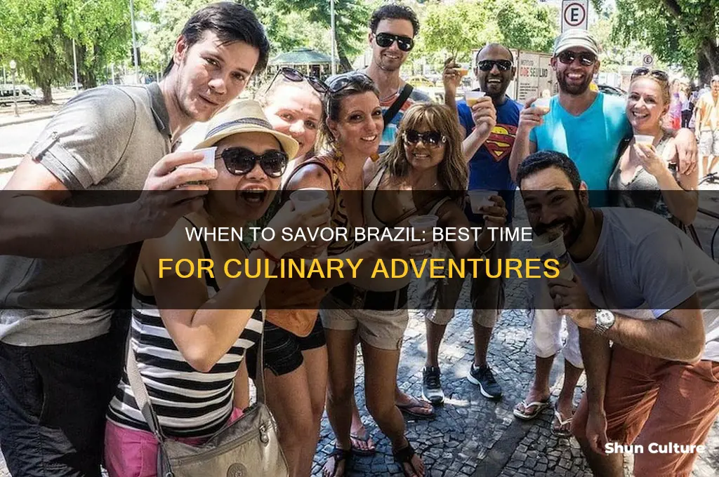 what the best time to eat brazil