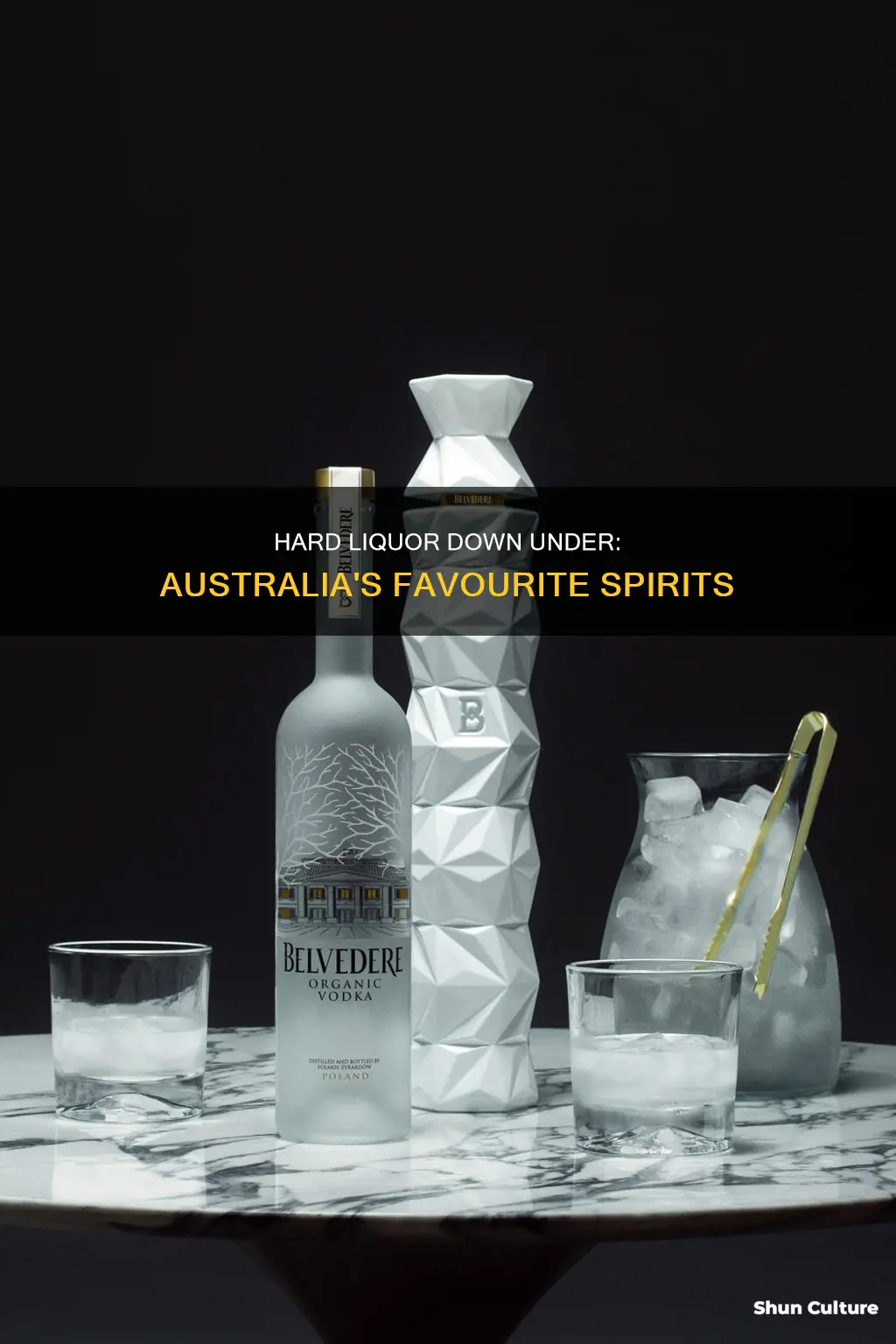 what the most popular hard liquor in australia