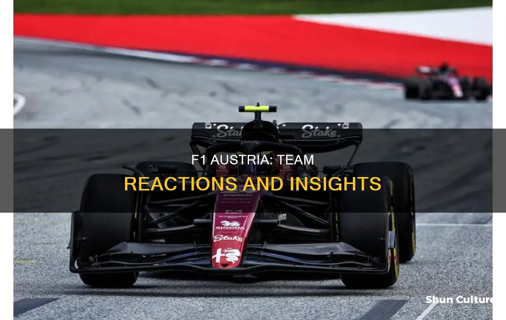 what the teams said f1 austria