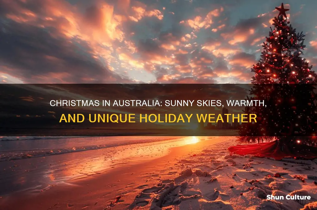 what the weather like in australia during christmas