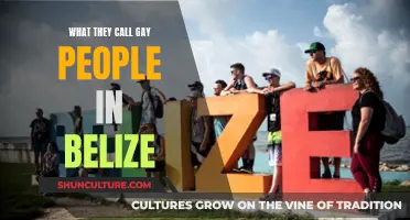 Belize's Slang for Gay People