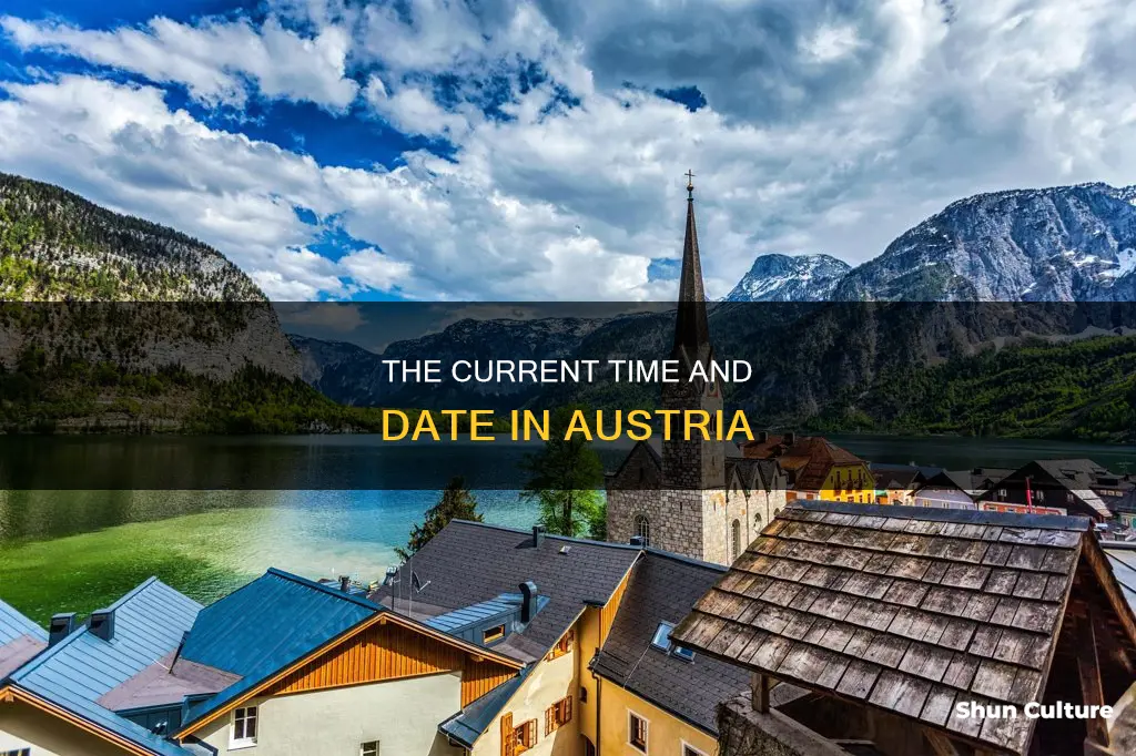 what time and date is it in austria right now