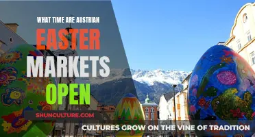 Austrian Easter Markets: Opening Times and Tips for Visitors