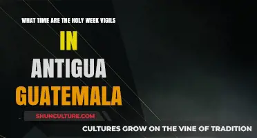 Holy Week Vigils in Antigua Guatemala: Timings and Traditions