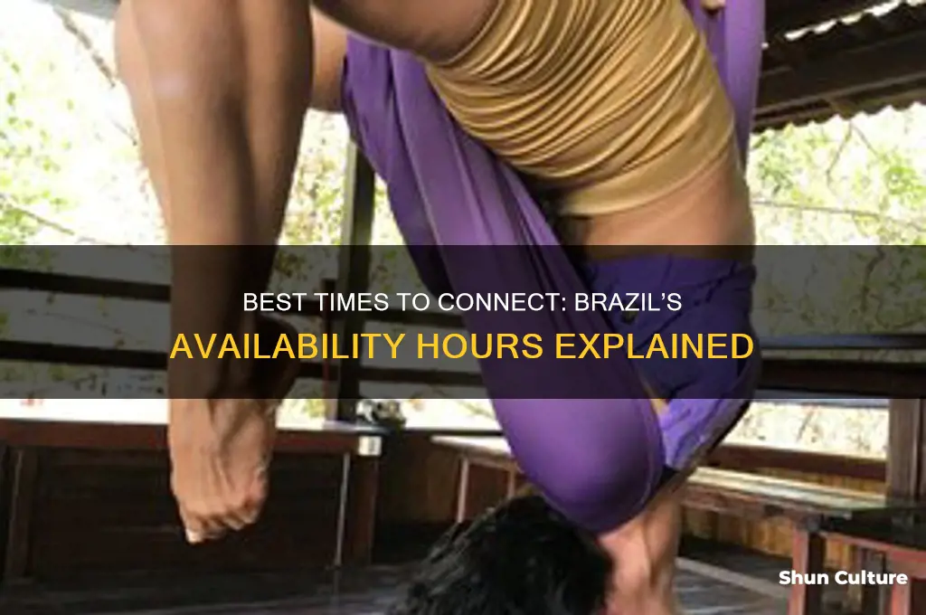 what time are you available in brazil