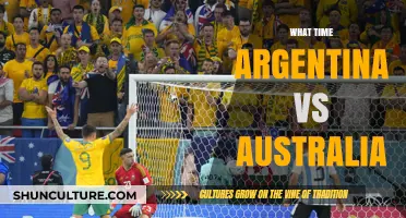 Argentina vs Australia: Kickoff Time and Preview