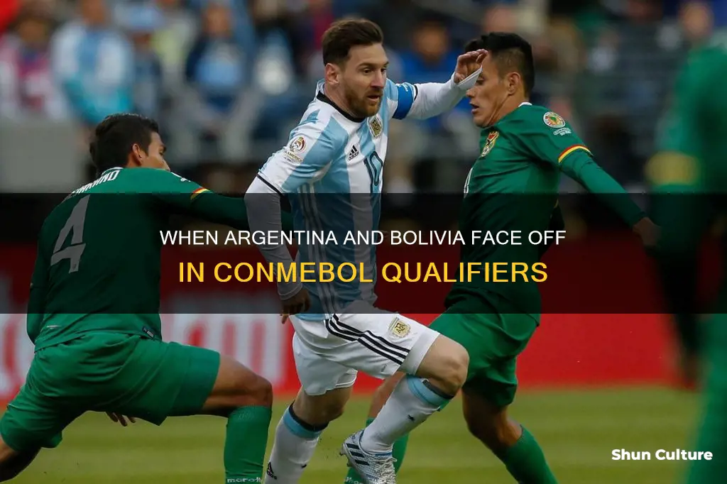 what time argentina vs bolivia