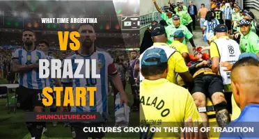 Argentina vs Brazil Kickoff Time: When Does the Match Begin?