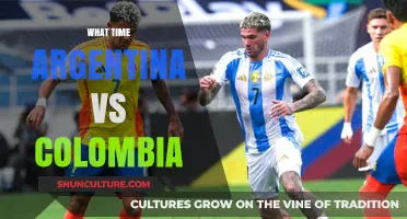 Argentina vs Colombia: Kickoff Time and Match Preview