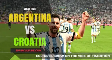 Argentina vs Croatia: Kickoff Time and Match Preview