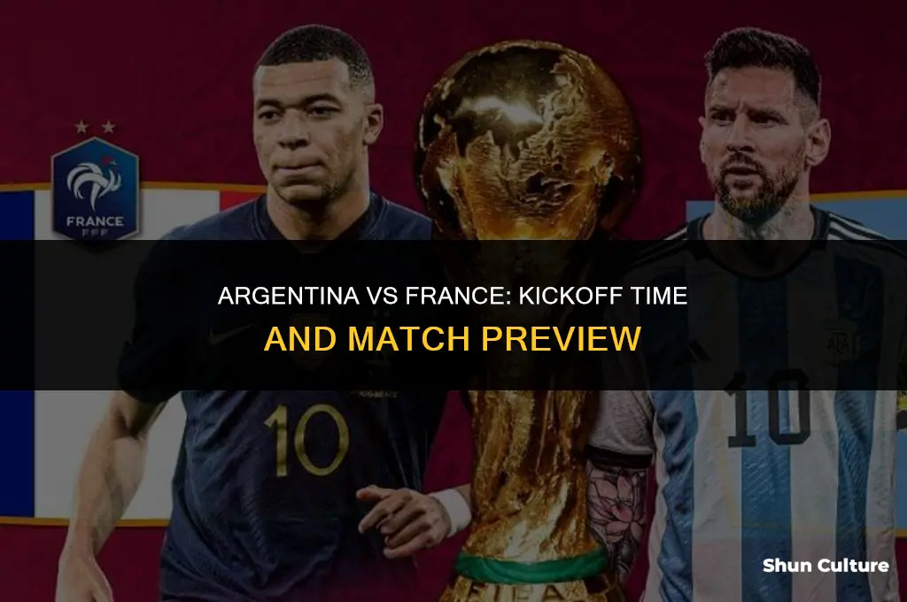 what time argentina vs france