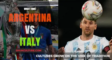 Argentina vs Italy: Kickoff Time and Match Preview