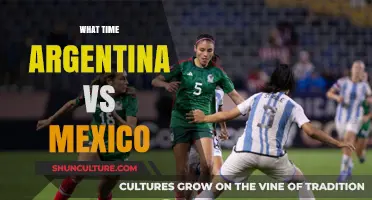 Argentina vs Mexico: Kickoff Time and Match Preview
