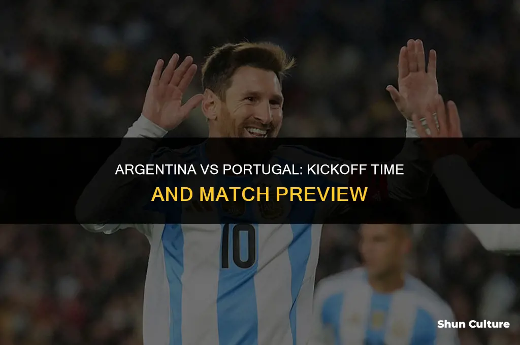 what time argentina vs portugal