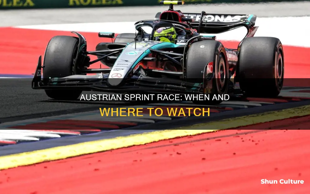 what time austrian sprint race