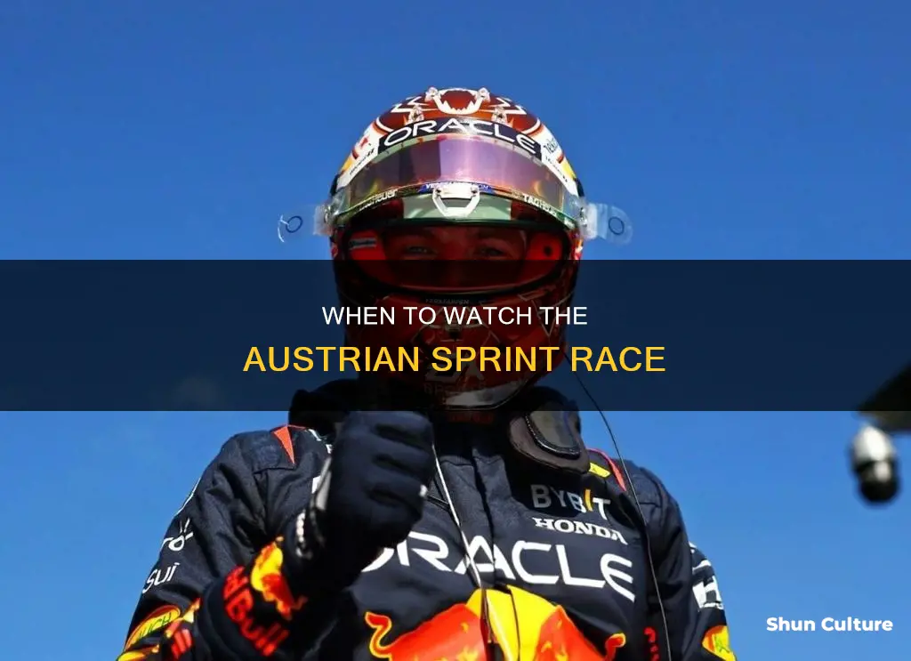 what time austrian sprint race