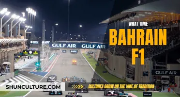 When to Watch: Bahrain F1 Timing