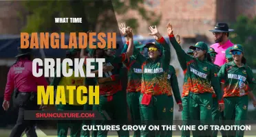 Bangladesh Cricket Match Schedule: Timings and Fixtures Revealed