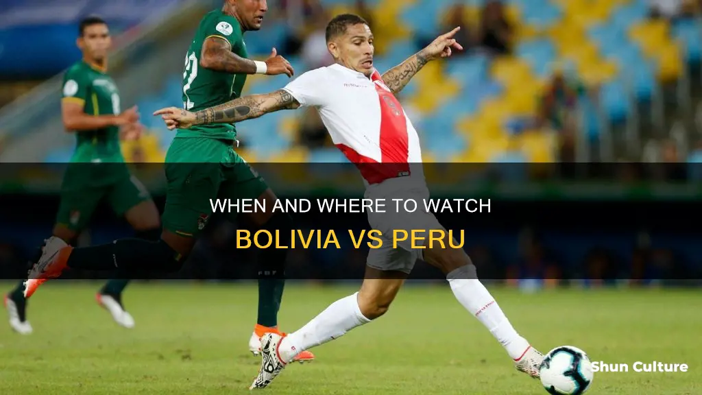 what time bolivia vs peru