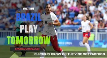 Brazil's Match Time Tomorrow: Schedule and Kickoff Details Revealed