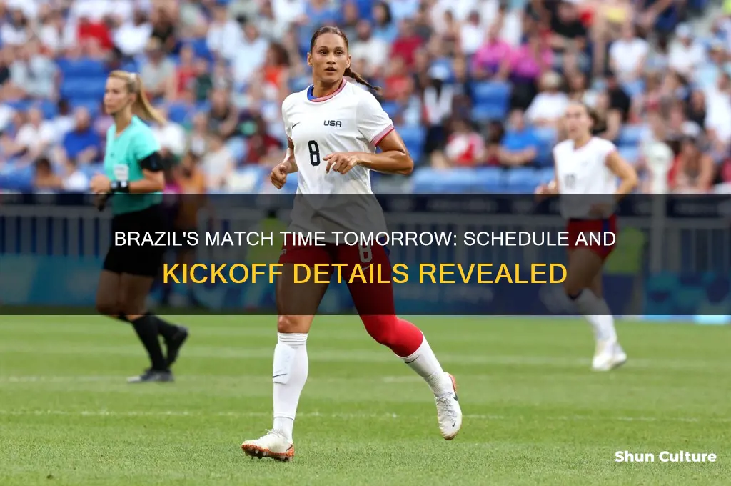 what time brazil play tomorrow