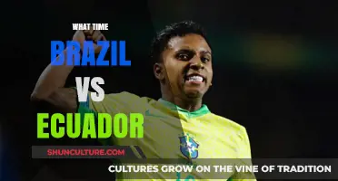 Brazil vs Ecuador Kickoff Time: When and Where to Watch