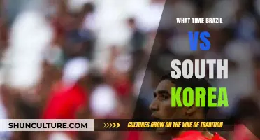 Brazil vs South Korea Match Time: When and Where to Watch