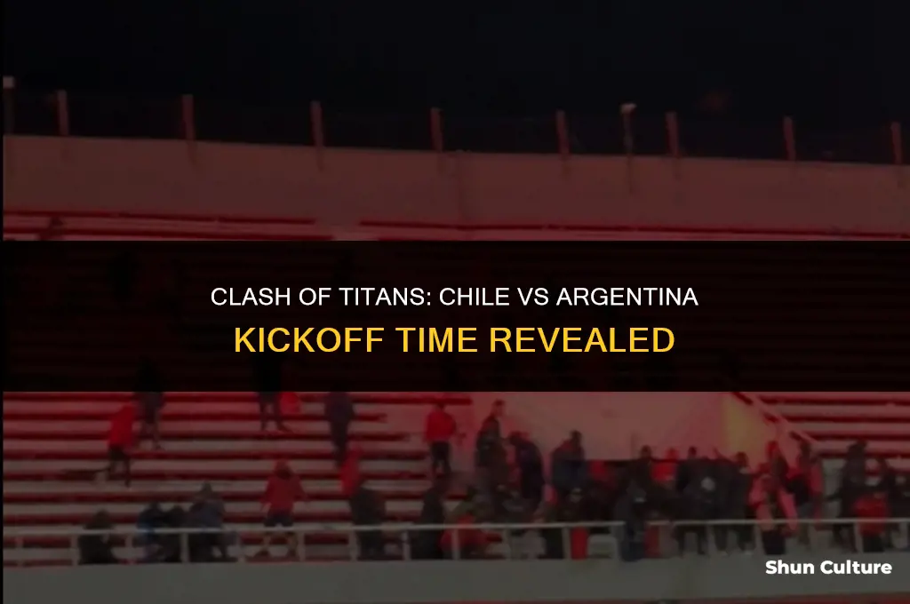 what time chile vs argentina