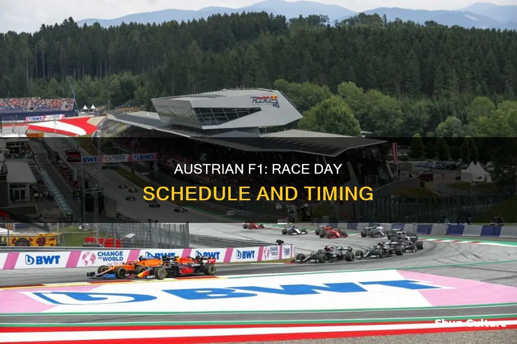 what time does austrian f1 start