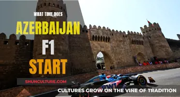 Azerbaijan Grand Prix Start Time