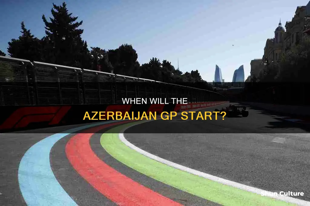 what time does azerbaijan gp start