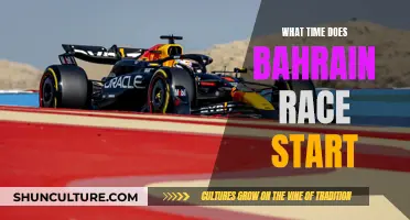 Bahrain Grand Prix: Race Start Time and What to Expect