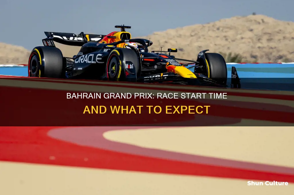 what time does bahrain race start