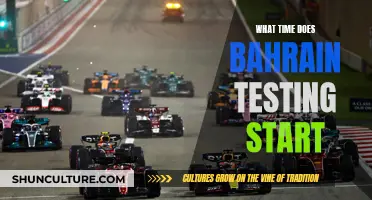 Bahrain Testing Schedule: Know Your Testing Times