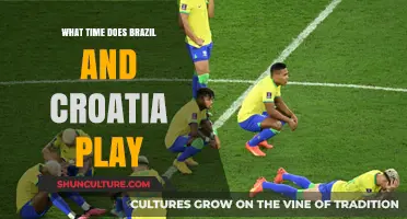 Brazil vs. Croatia Match Time: When and Where to Watch