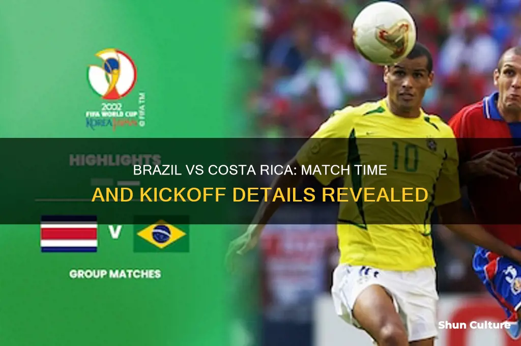 what time does brazil play costa rica