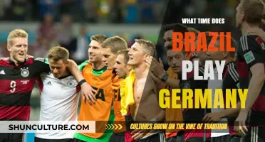 Brazil vs Germany Match Time: When and Where to Watch