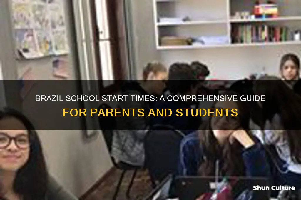 what time does brazil school start