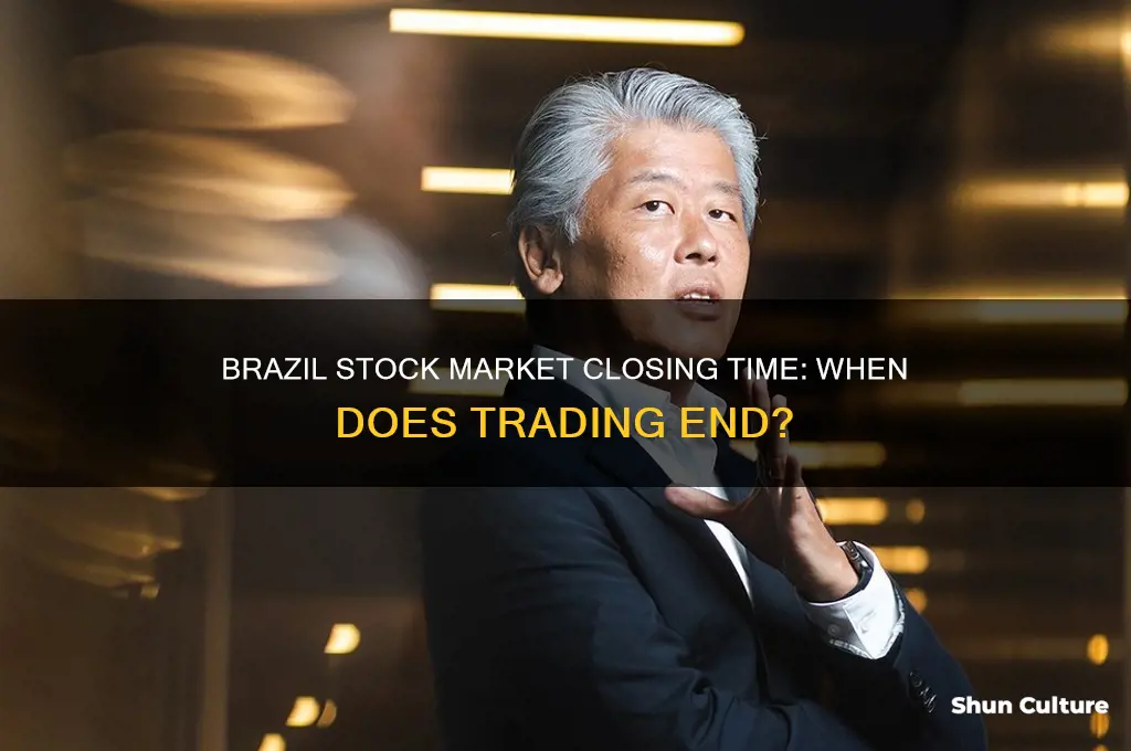 what time does brazil stock market close