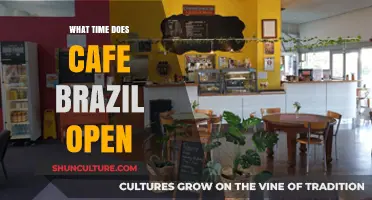 Cafe Brazil Opening Hours: When Does the Coffee Shop Open?