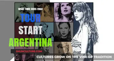 Taylor Swift's Eras Tour in Argentina: Start Time and Essential Info