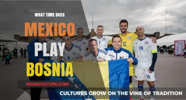 Mexico vs Bosnia Match Time: When and Where to Watch