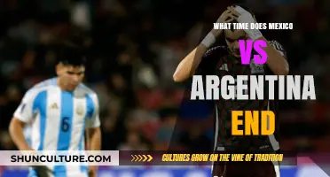 Mexico vs Argentina: Predicting the End Time of an Epic Match