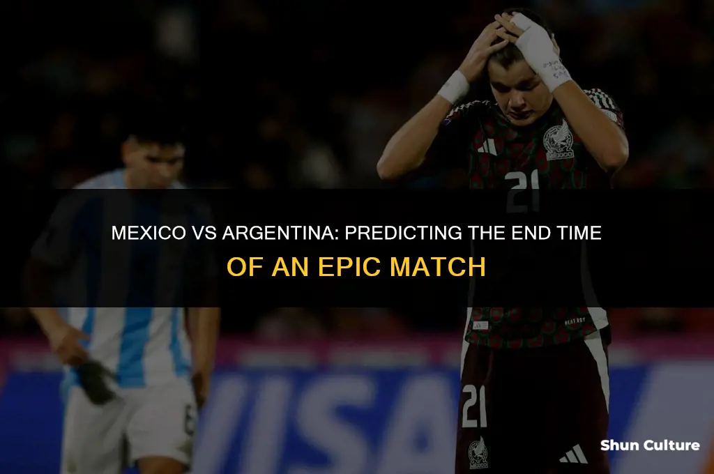 what time does mexico vs argentina end
