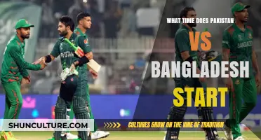 Pakistan vs Bangladesh Match Start Time: All You Need to Know